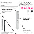 JACOB DELAFON - Pommeau de douche Shift+ carré 2 jets noir mat + flexible + support - vignette