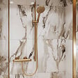 HANSGROHE - Ensemble barre de douche Unica S Puro + Flexible + Pommeau de douche Raindance Select S Bronze Brossé - vignette