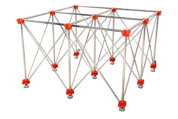 RUBI - Table rétractable 120x120 - RUBI - 28918 - large