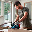 BOSCH - Rabot 82mm 18V BOSCH GHO 18V-26 solo L-Boxx, butée et sac à poussière - vignette