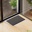 VOUNOT - Tapis de porte paillasson 40x60cm Anthracite - vignette
