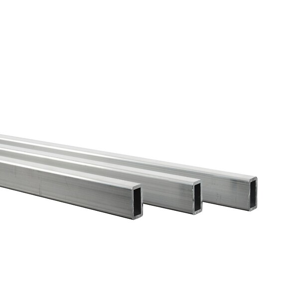 DECKLINEA - Kit clôture composite poteau sur platines - SANTOS Cèdre H-1,8m - large