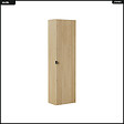 OTITEC - Ensemble de meubles sous vasque - 80 cm - avec Plan - Colonne - OLIVE - Chêne - vignette