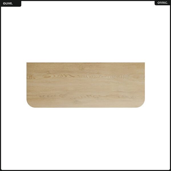 OTITEC - Plan vasque - H.2 x L.120 x P.45 - OLIVE - Chêne - large