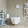SIAMP - Pack WC suspendu bati siamp autoportant universel + cuvette avec bride Diago - vignette