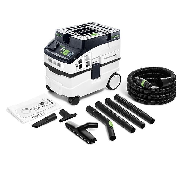 FESTOOL - Aspirateur - CT 15 E-Set - 1200 W - 230 V - 10 l - type L -  - 578450 - large