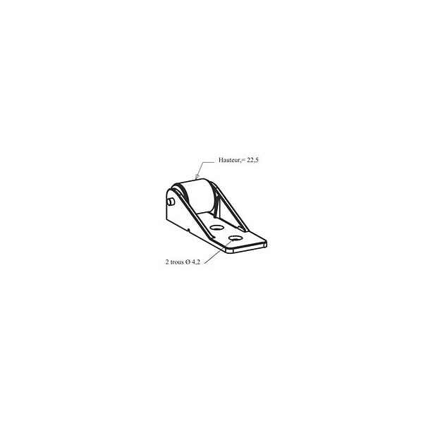 ZURFLUH FELLER - Galet Anti-flexion Standard - large