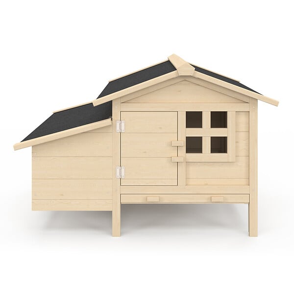 ID MARKET - Poulailler sur pilotis XXL avec pondoir en bois - large