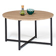 ID MARKET - Table basse ronde DETROIT 70 cm design industriel - vignette