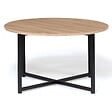 ID MARKET - Table basse ronde DETROIT 70 cm design industriel - vignette
