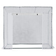 ID MARKET - Serre de jardin blanche toutes saisons avec fenêtre et porte zippée - vignette