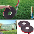 ID MARKET - Ruban adhésif mousse thermique anti-chaleur pour arceau serre de jardin - vignette