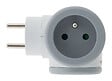 WATTANDCO - Triplite rotative Grise 3x16A - Watt and Co - vignette