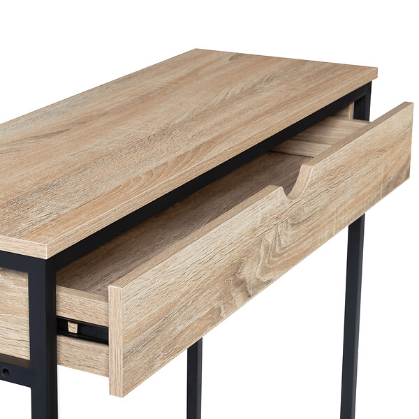 ID MARKET - Console 1 tiroir DETROIT design industriel - large