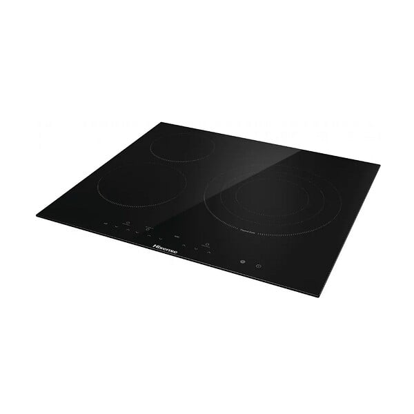 HISENSE - table de cuisson vitrocéramique 60cm 3 feux 5700w noir - E6332BSCE - large