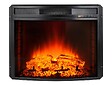 PURLINE - Cheminée électrique 2kW en verre trempé plat avec télécommande et flamme réglable - vignette