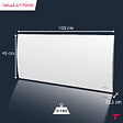 THOMSON - Radiateur électrique fixe à inertie sèche céramique - THOMSON - CLEO 2000W - Thermostat interchangeable - horizontal blanc - NF - vignette
