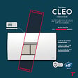 THOMSON - Radiateur électrique fixe à inertie sèche céramique - THOMSON - CLEO 1500W - Thermostat interchangeable - horizontal blanc - NF - vignette