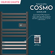 BESTHERM - Sèche-serviette électrique sans fluide - THOMSON - COSMO 500W - Connecté WiFi - noir - NF - vignette