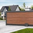 AVIDSEN - Motorisation Avidsen Zenia 250 avec batterie de secours pour portail coulissant de 4 m - vignette