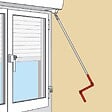 TORBEL - Manivelle volet roulant diamètre 12mm blanc – TORBEL – 0843250 - vignette