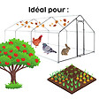 WERKAPRO - Filet de protection multifonction 100g/m2  4 x 7 m - vignette