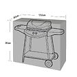 WERKAPRO - Housse de protection renforcée pour barbecue 100g/m2 150 x 80 x 90 cm - vignette