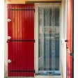 WERKAPRO - Moustiquaire rideau de porte   100x220cm   Gris Gris - vignette