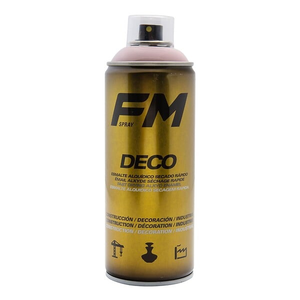 FM SPRAY - Bombe de peinture rose clair 400ml Rose clair - RAL 3015 Rose clair - RAL 3015 - large