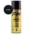 FM SPRAY - Bombe de peinture noir 400ml Noir satin - RAL 9005 - vignette