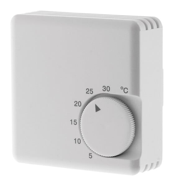 OTIO - Lot de 2 thermostats mécaniques 5°C à 30°C - Blanc - Otio - large
