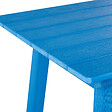 BELIANI - Table de bar de jardin ADIRONDACK 60 cm 59 cm Matière synthétique Bleu - vignette
