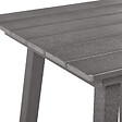 BELIANI - Table de bar de jardin ADIRONDACK 60 cm 59 cm Matière synthétique Gris foncé - vignette