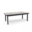 OVIALA - Table extensible 8 chaises et 2 fauteuils en aluminium et céramique  - Tivoli - vignette