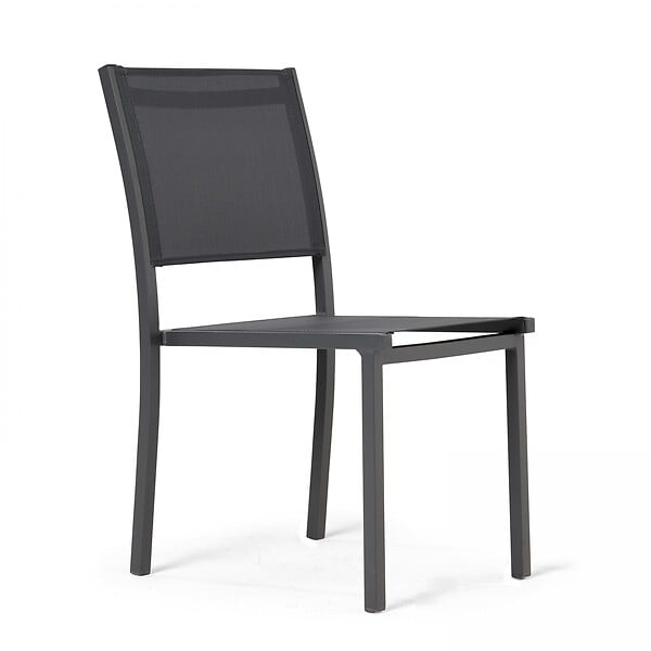 OVIALA - Table extensible 8 chaises et 2 fauteuils en aluminium et céramique  - Tivoli - large