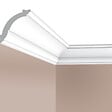 SANS - Corniche plafond Cimaises et Plus C05 - 7x7x200cm (h x p x L) - moulure décorative polyuréthane - vignette