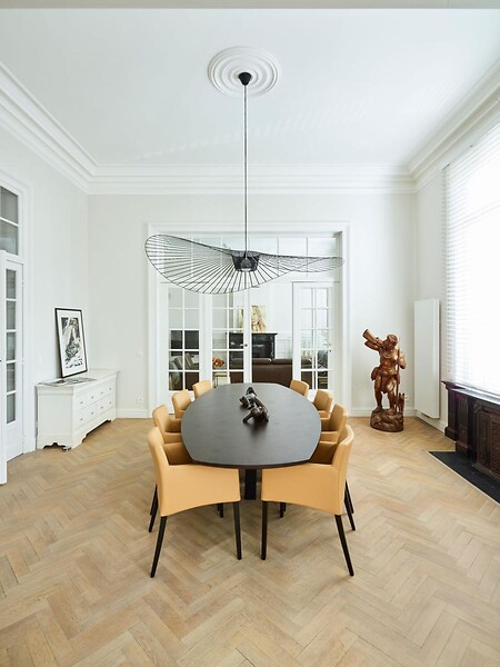 ORAC DECOR - R08 Rosace de plafond Orac Decor ø 38cm - moulure décorative polyuréthane Avec un tube de colle - large