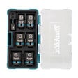 MAKITA - Coffret de 6 douilles MAKITA IMPACT BLACK + Adaptateur HEXA 1/4''E-16592 - vignette