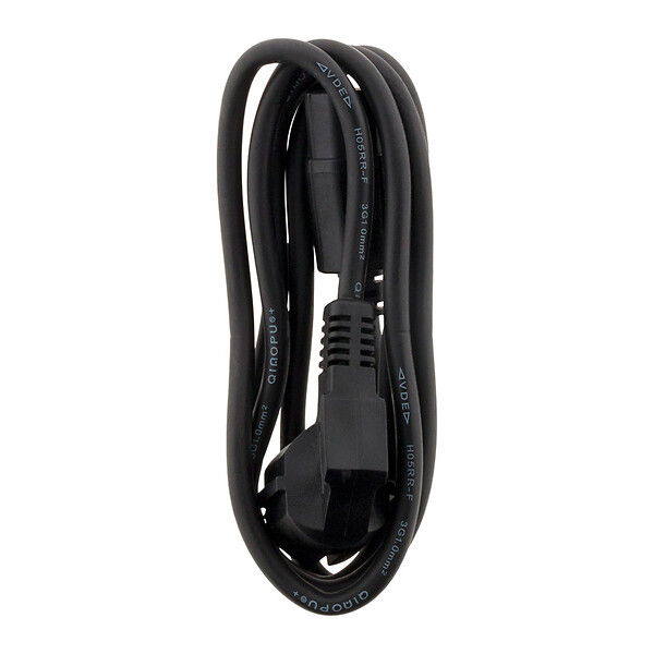 ZENITECH - Lot de 2 cordons alimentation HO5RRF 3G1mm² classe 1 - Zenitech - large