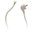 ZENITECH - Lot de 2 cordons d'alimentation + prise 16A - 2m - Blanc - Zenitech - vignette