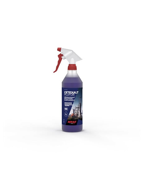 AEXALT - Cetexalt Plufor - Dégraissant industriel surpuissant Bidon - 1 L + vaporisateur - AEXALT - I517 - large