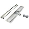 SANIVERRE - CELO Caniveau de douche 2en1 à encastrer L.90 cm, à carreler ou inox, drainage 36L/min, hauteur réglable - vignette