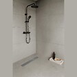 SANIVERRE - DALA Caniveau de douche Italienne inox L.60 cm avec siphon anti-odeurs + filtre, drainage performant - vignette