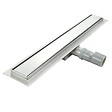 SANIVERRE - DALA Caniveau de douche Italienne inox L.120 cm avec siphon anti-odeurs + filtre, drainage performant - vignette