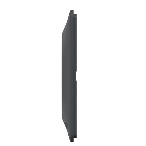 SCHNEIDER ELECTRIC - Plaque finition 3 postes horizontale 71 mm anthracite - Ovalis - Schneider - large