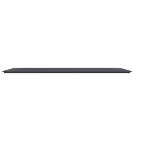 SCHNEIDER ELECTRIC - Plaque finition 3 postes horizontale 71 mm anthracite - Ovalis - Schneider - large