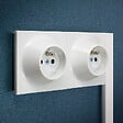 FONTINI - Lot de 3 doubles prises 2P+T-FONTINI - vignette