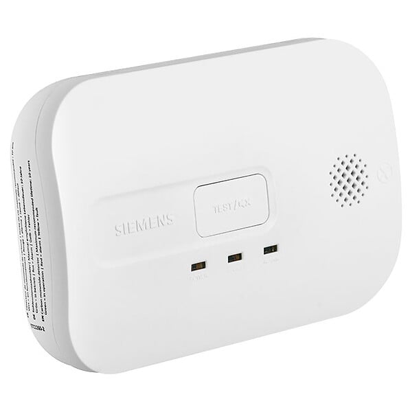 SIEMENS - Lot de 2 détecteurs de fumée NF Autonomie 5 ans + 1 détecteur de monoxyde de carbone NF autonomie 3 ans-SIEMENS - large
