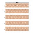 99DECO - Contremarches PVC pour escalier - rouge - Lot de 5 (18x100 cm) - vignette
