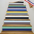 99DECO - Contremarches PVC pour escalier - multicouleur - Lot de 5 (18x100 cm) - vignette